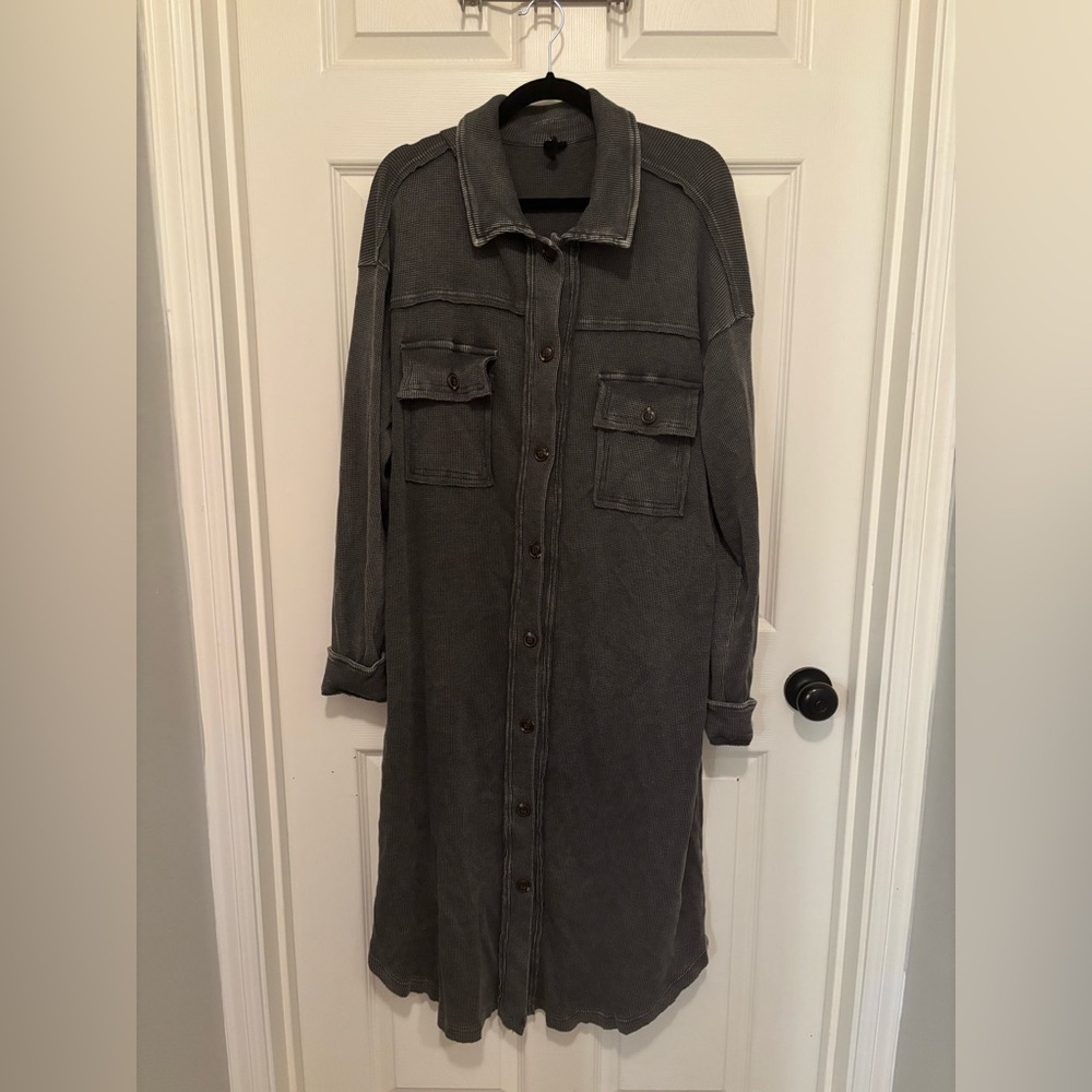 Bandit and the Babe Smythe Black and Gray Checkered Jacket